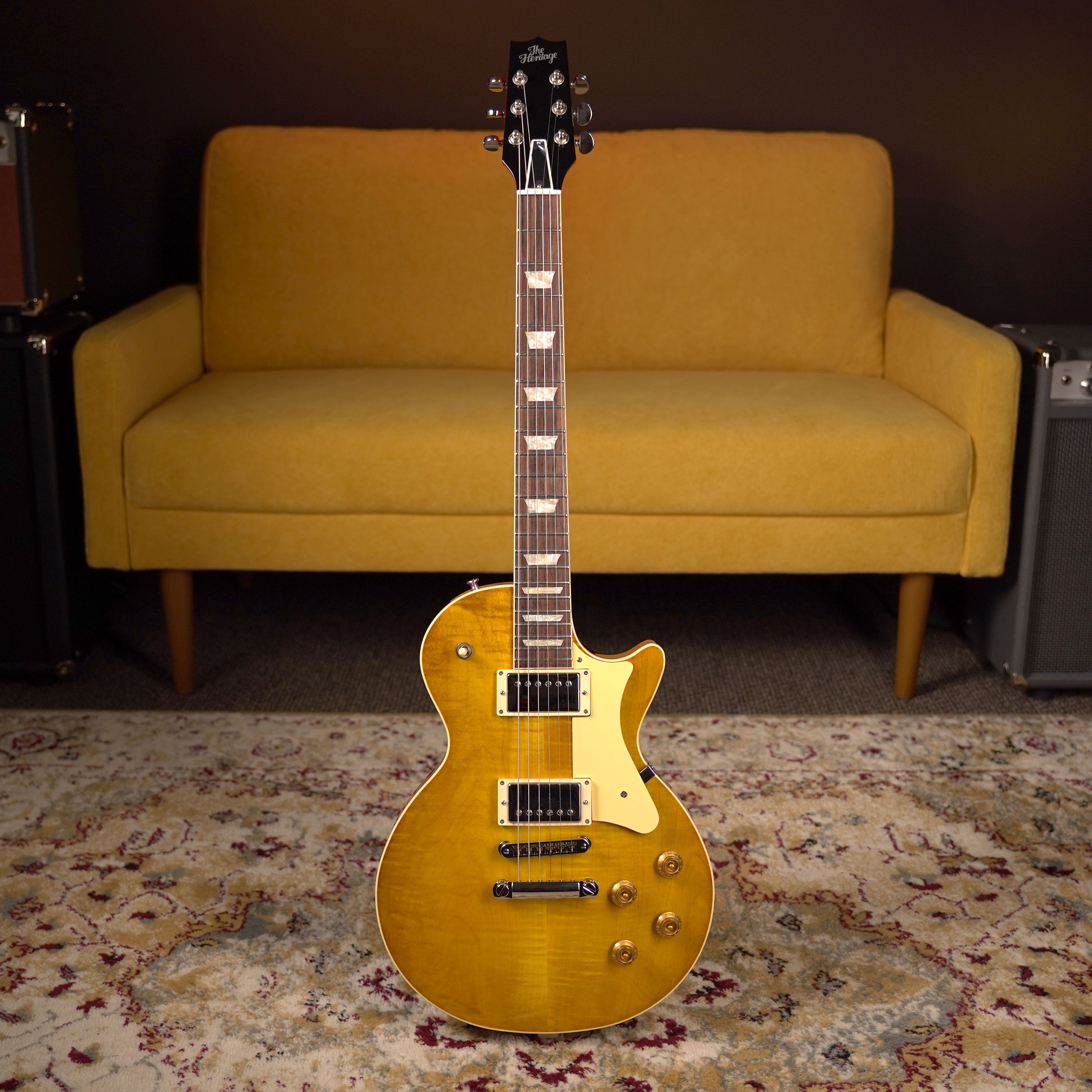 2024 Heritage H-150 Dirty Lemon Burst – High Voltage Guitars