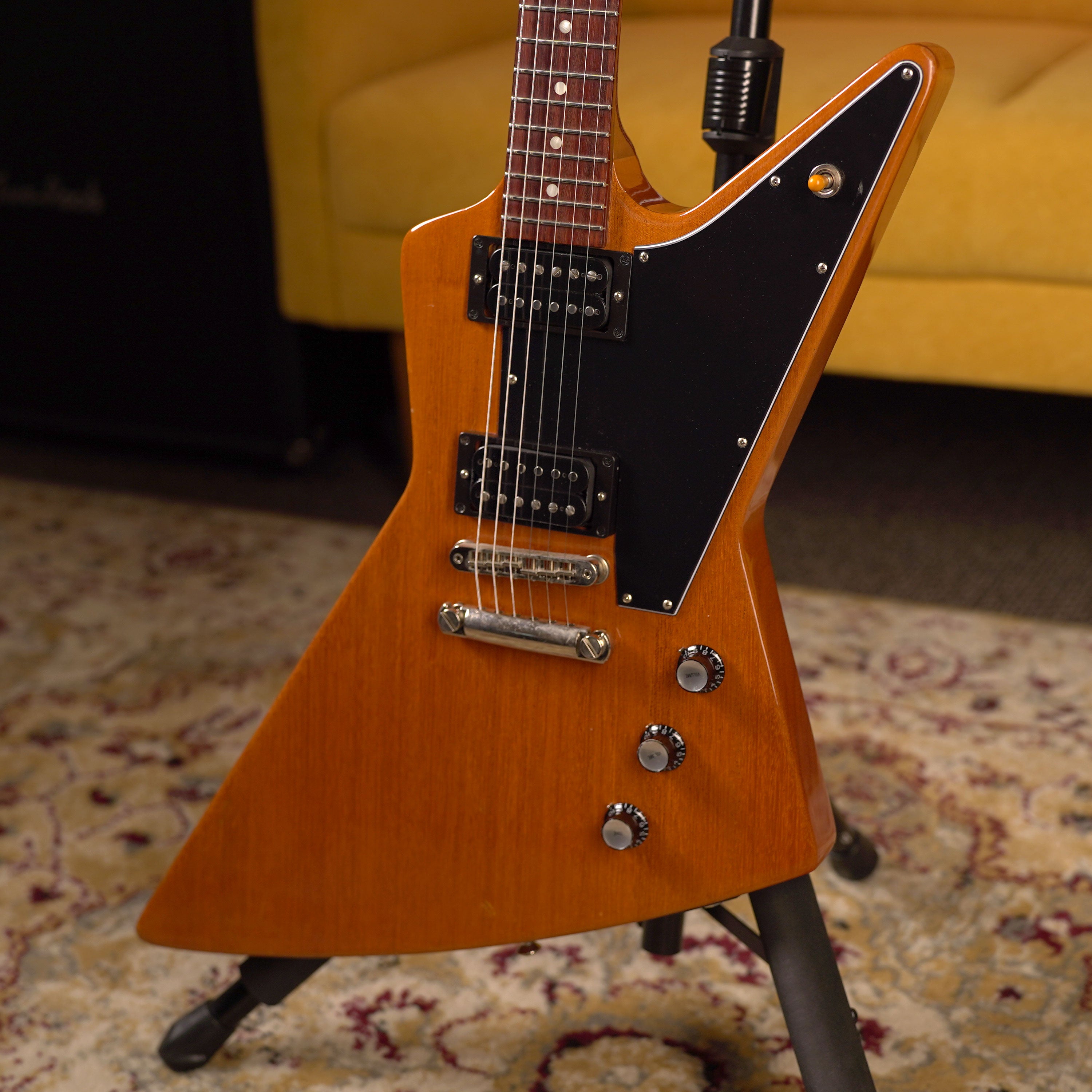 2018 Gibson Explorer - Antique Natural – High Voltage Guitars
