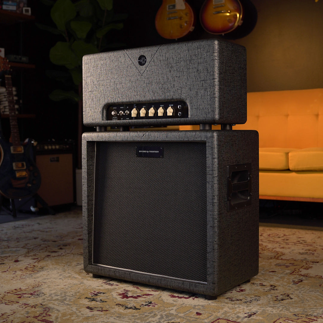 Divided By 13 BTR 23 Head w/ 1x12 Rock Block Cab - Pewter Trout Tolex