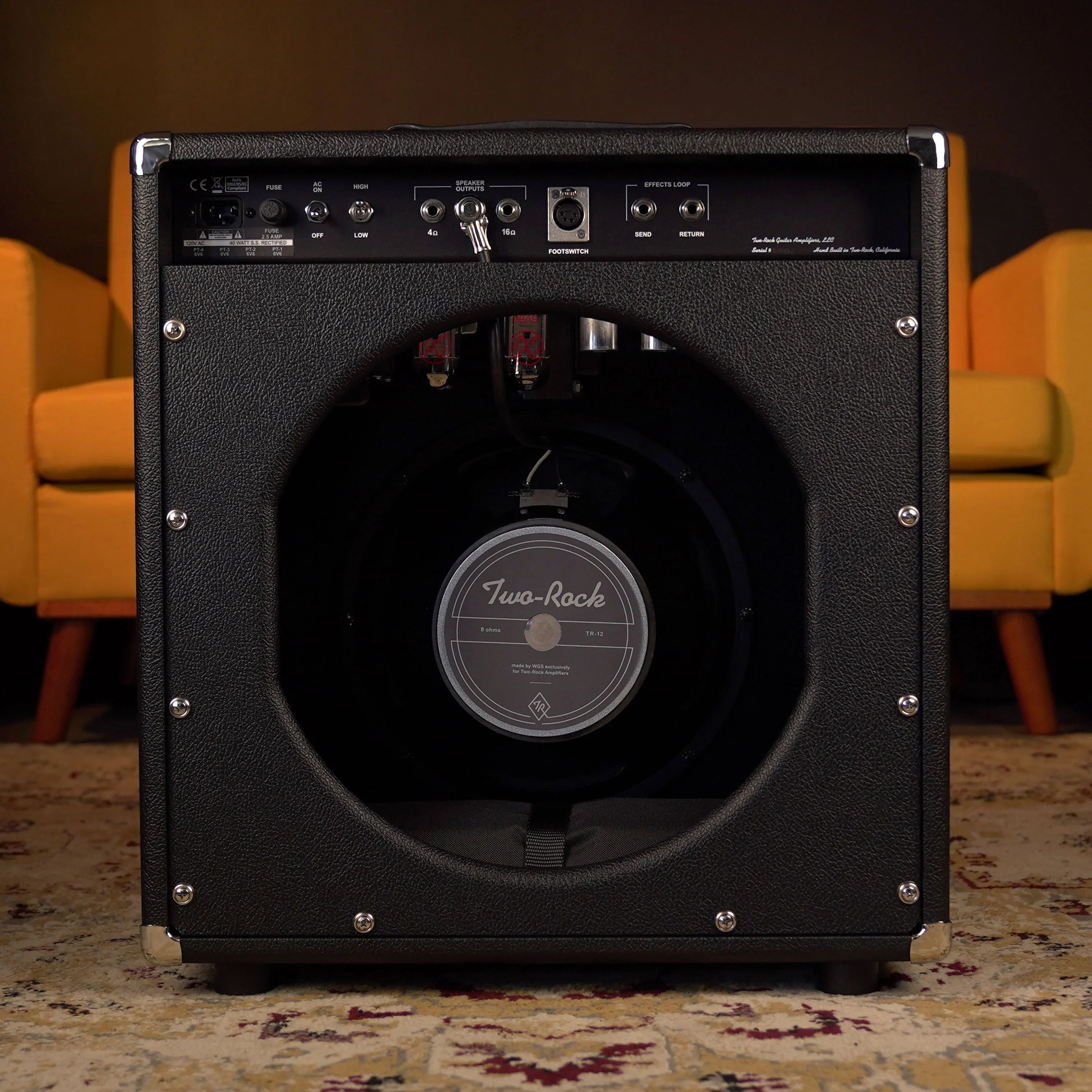 Two-Rock Classic Reverb Signature 40w Combo 1x12 - Black Bronco