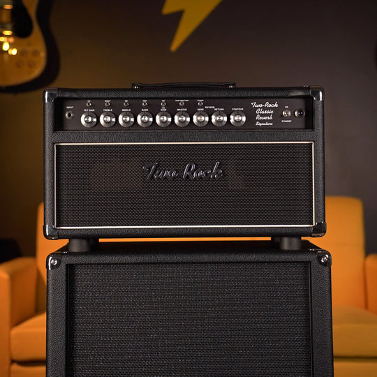 Two-Rock Classic Reverb Signature 100w Head - Black Bronco - High Voltage Guitars
