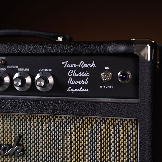 Two-Rock Classic Reverb Signature 100w Head w/ 2x12 Cab - Black Bronco