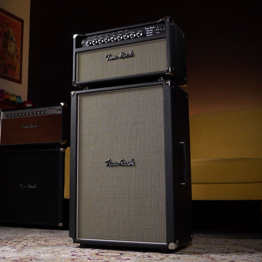 Two-Rock Classic Reverb Signature 100w Head w/ 2x12 Cab - Black Bronco