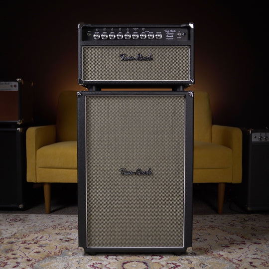 Two-Rock Classic Reverb Signature 100w Head w/ 2x12 Cab - Black Bronco
