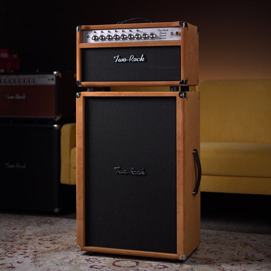 Two-Rock Classic Reverb Signature 100w Head w/ 2x12 Cab - Golden Brown Suede