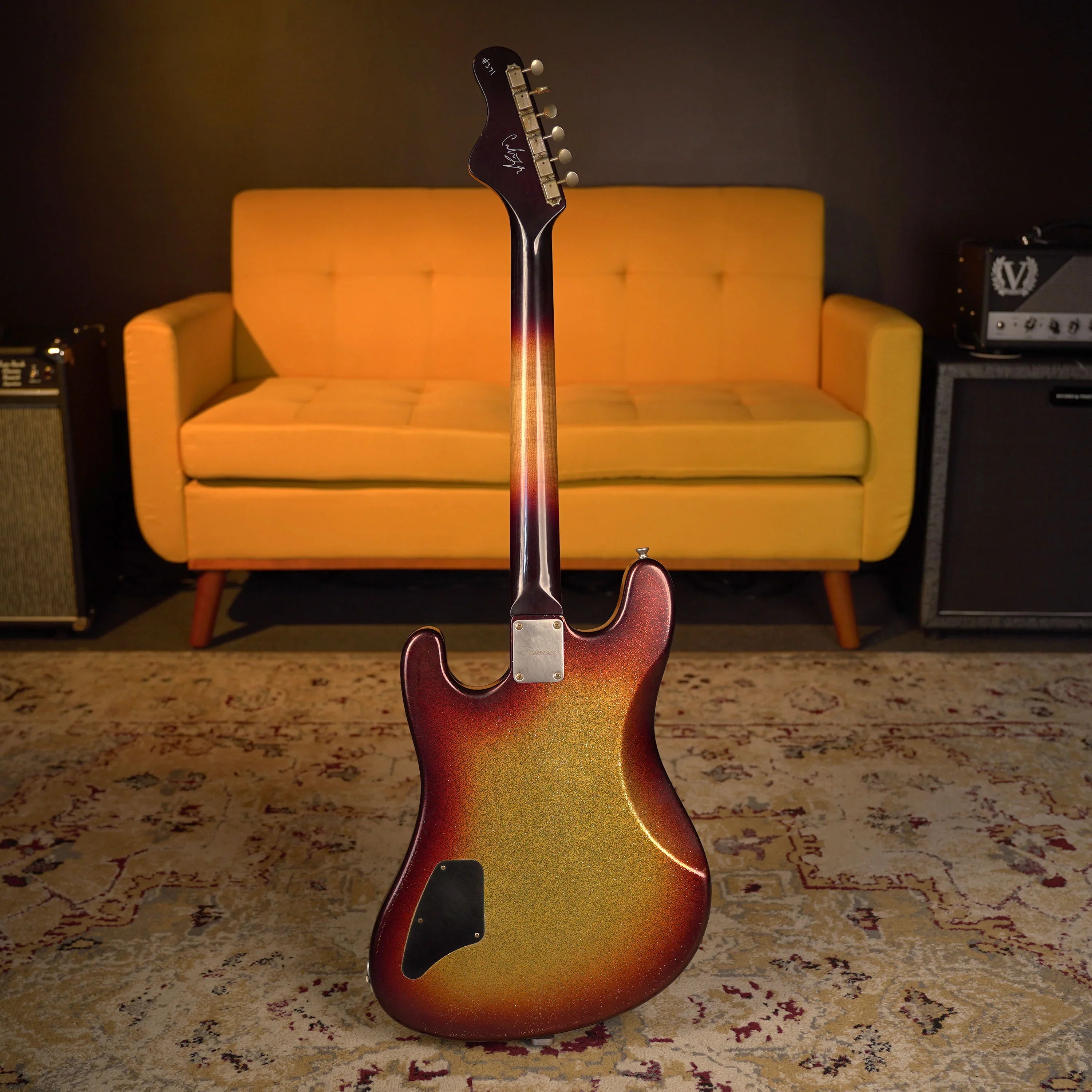 ギター Castedosa guitars Conchers Standard Castedosa Guitars Conchers Standard - 3-Tone Sunburst Sparkle