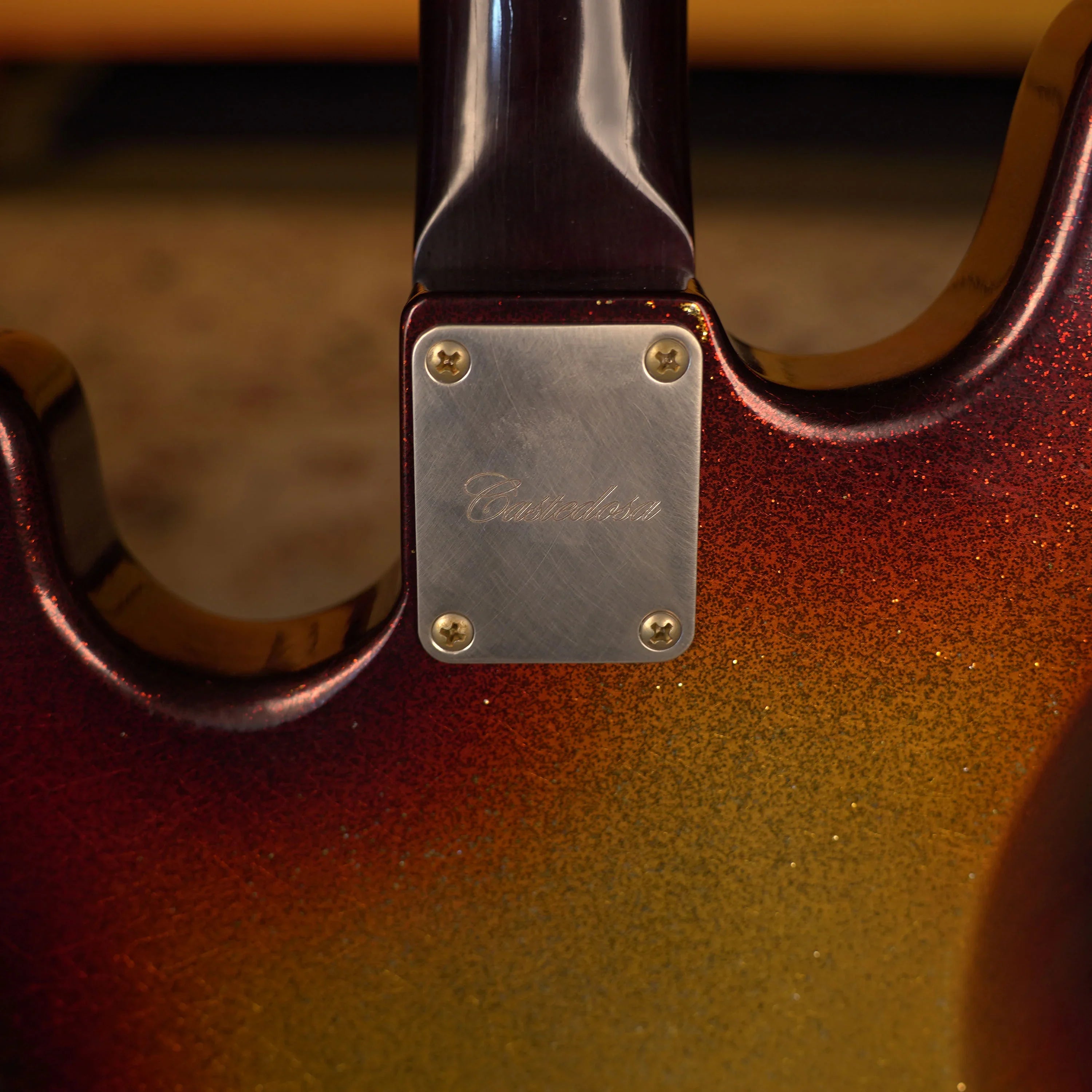 Castedosa Guitars Conchers Standard - 3-Tone Sunburst Sparkle