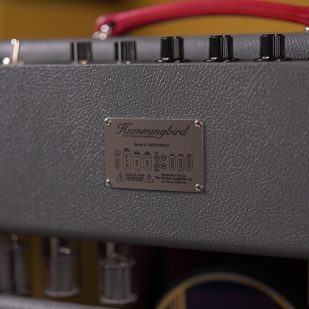 Decker Amps Hummingbird 20 - Moonshot Grey