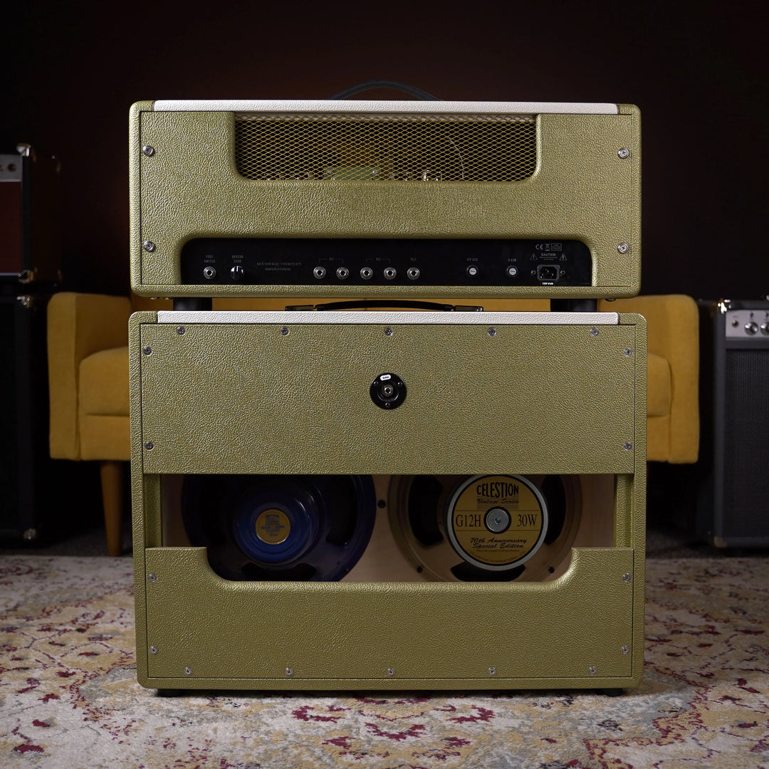 Divided By 13 FTR 37 Head w/ 2x12F Cab - Gold Tolex