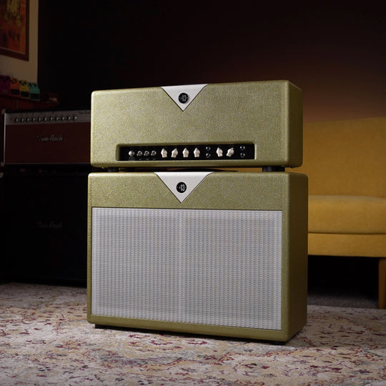 Divided By 13 FTR 37 Head w/ 2x12F Cab - Gold Tolex