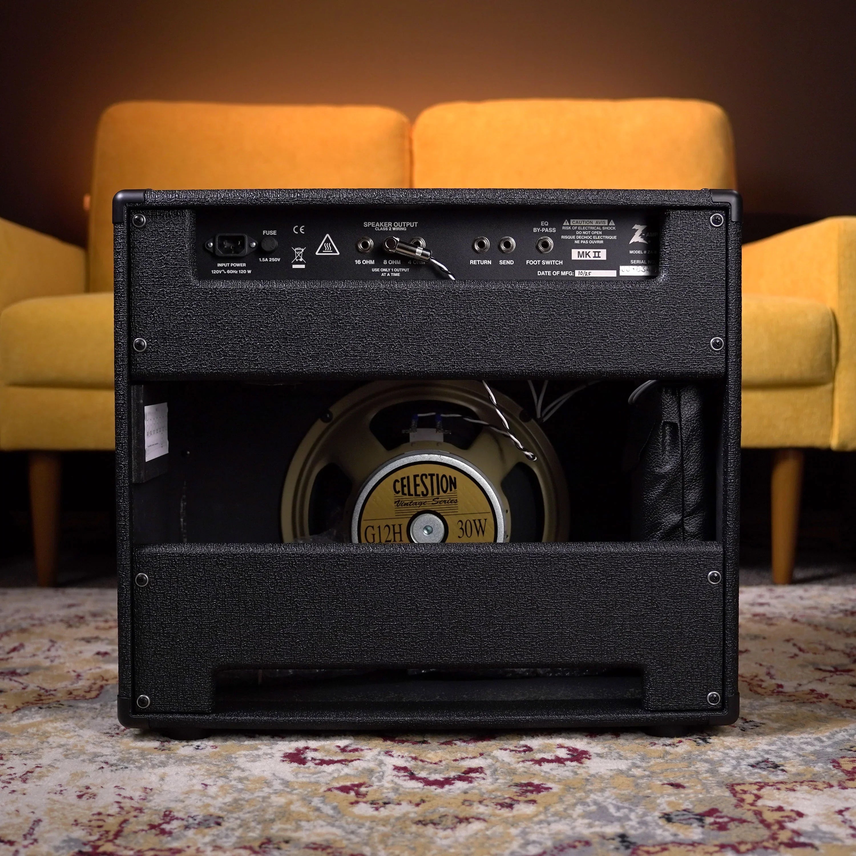 Dr. Z Maz 18 MK.II 1x12 Combo - Black – High Voltage Guitars