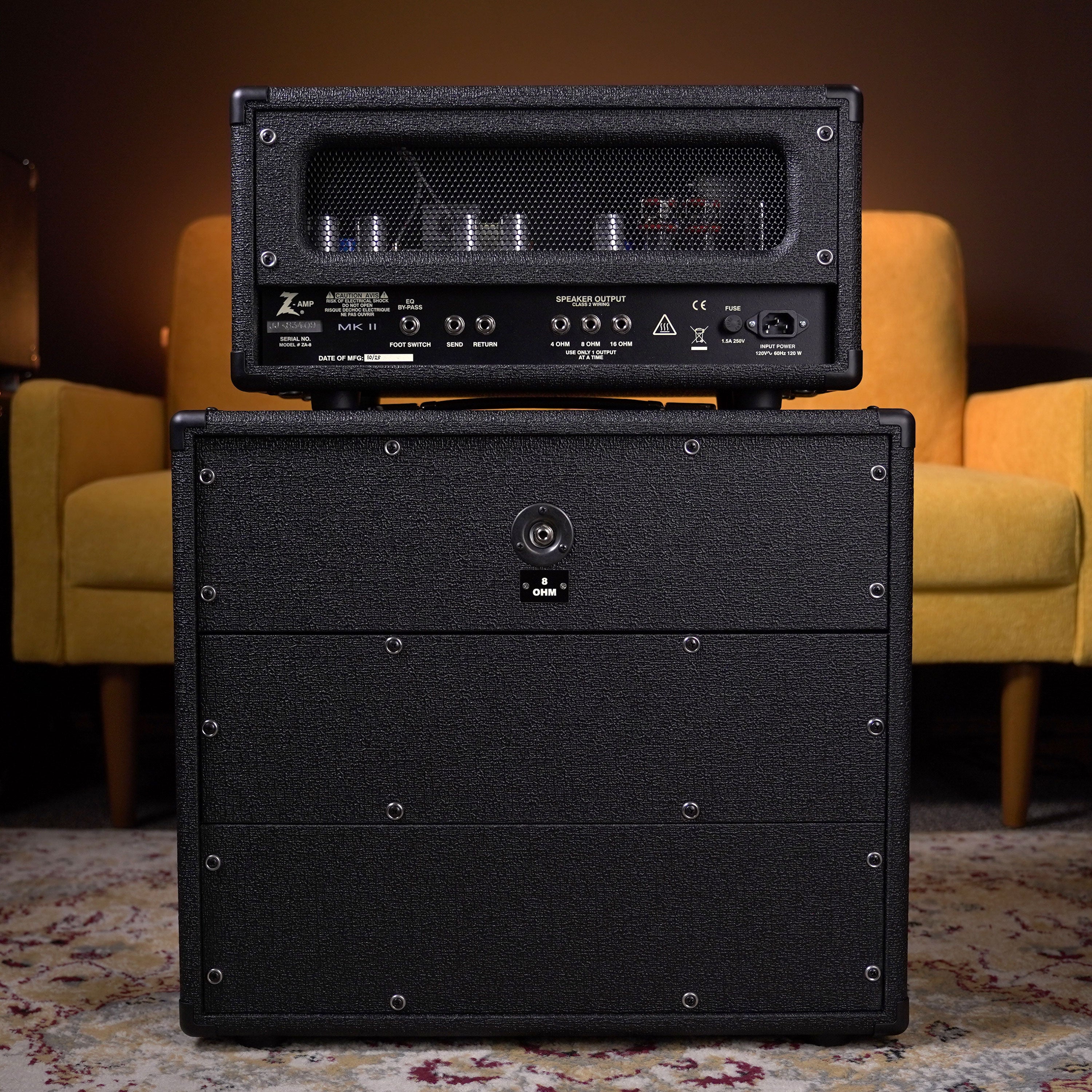 Dr. Z Maz 18 Head w/ 1x12 Cab - Black – High Voltage Guitars