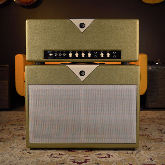 Divided By 13 FTR 37 Head w/ 2x12F Cab - Gold Tolex