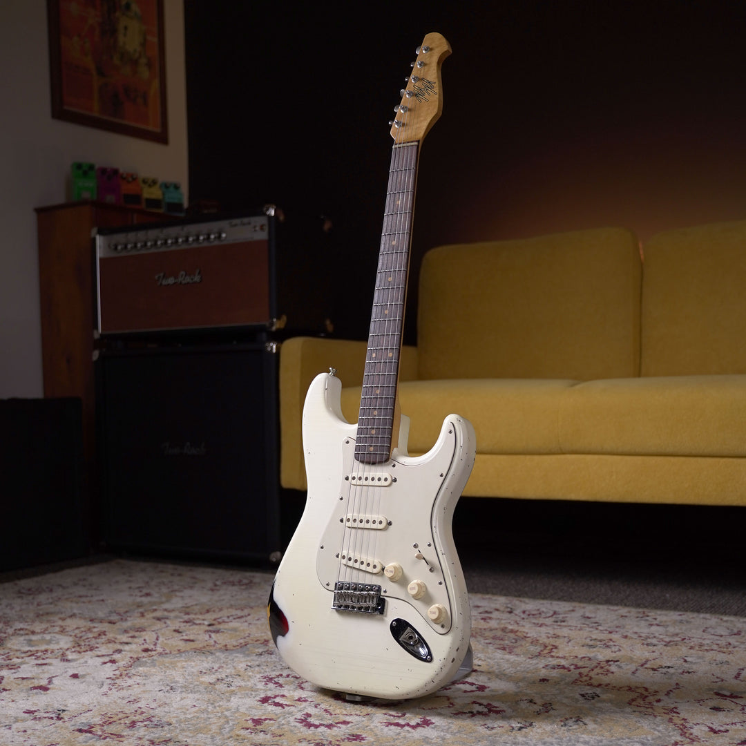 Mario Martin S-Style - Olympic White Over Burst