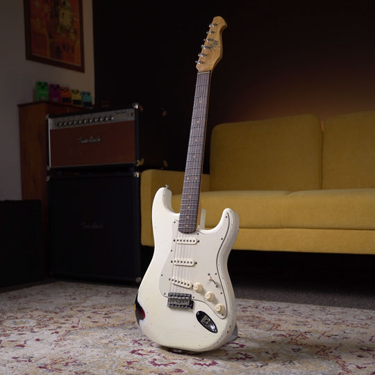 Mario Martin S-Style - Olympic White Over Burst