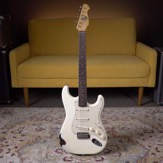 Mario Martin S-Style - Olympic White Over Burst