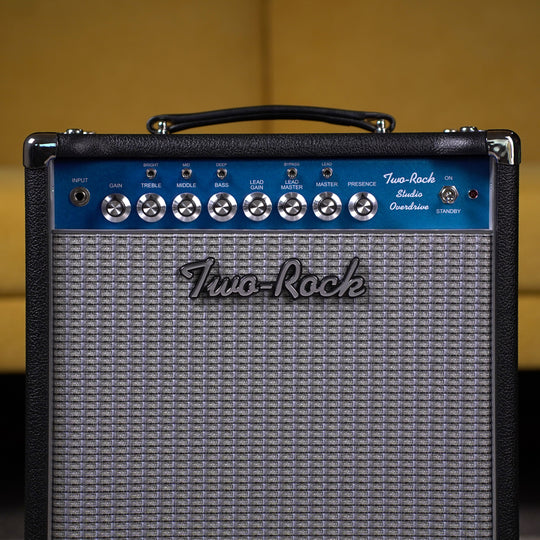 Two-Rock Studio Overdrive 1x12 Combo - Black Bronco (Blue Chassis)