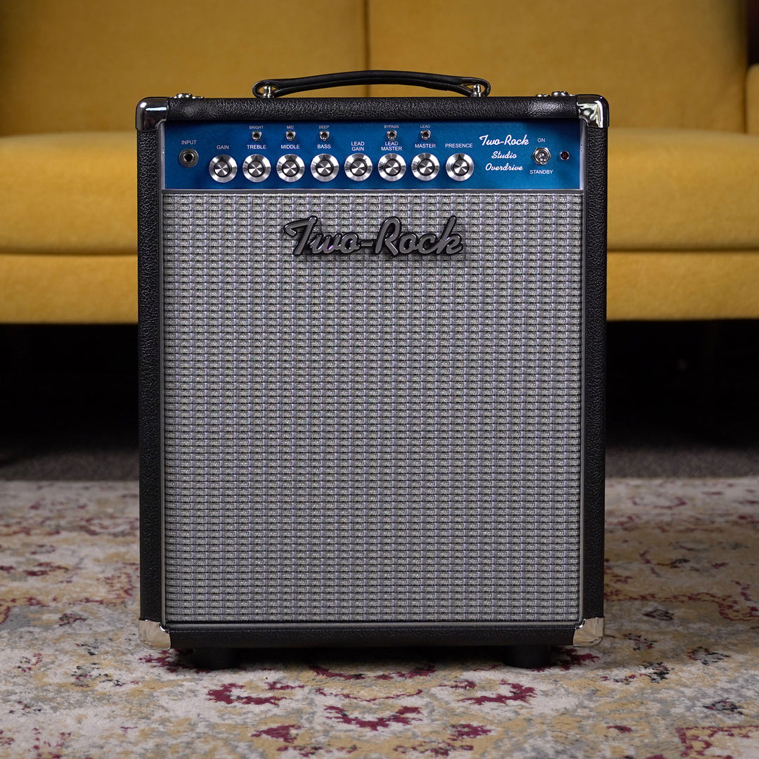 Two-Rock Studio Overdrive 1x12 Combo - Black Bronco (Blue Chassis)