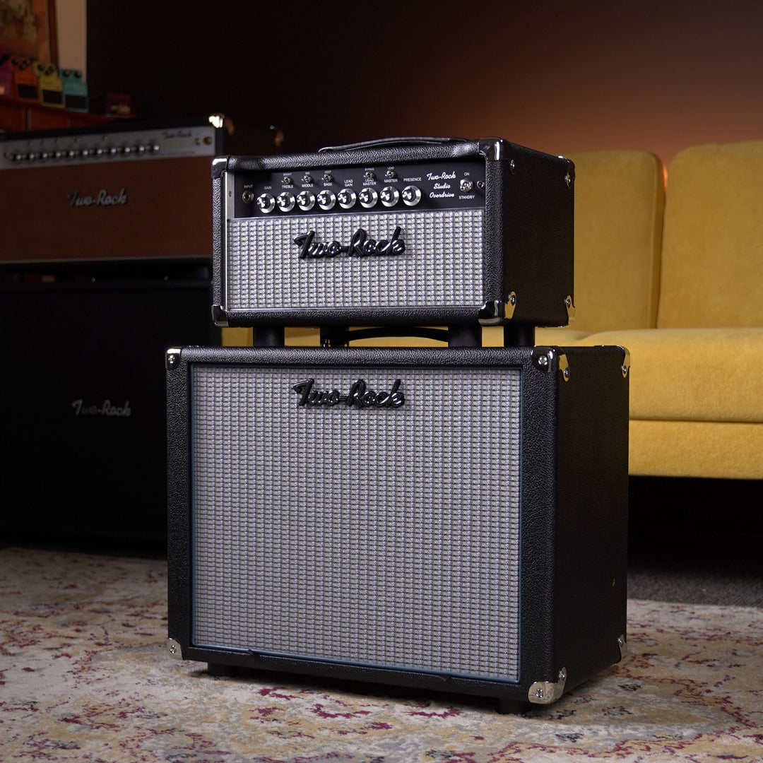 Two-Rock Studio Overdrive Head w/ 1x12 Small Cab - Black Bronco