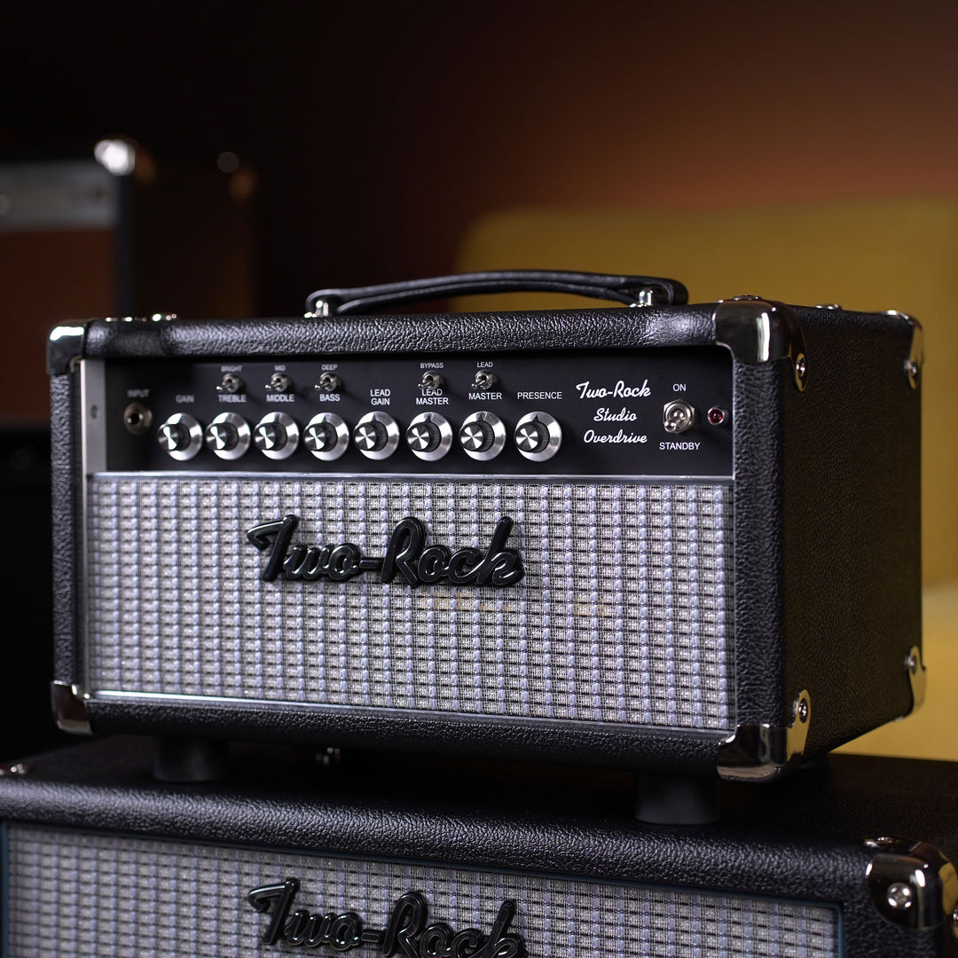 Two-Rock Studio Overdrive Head w/ 1x12 Small Cab - Black Bronco