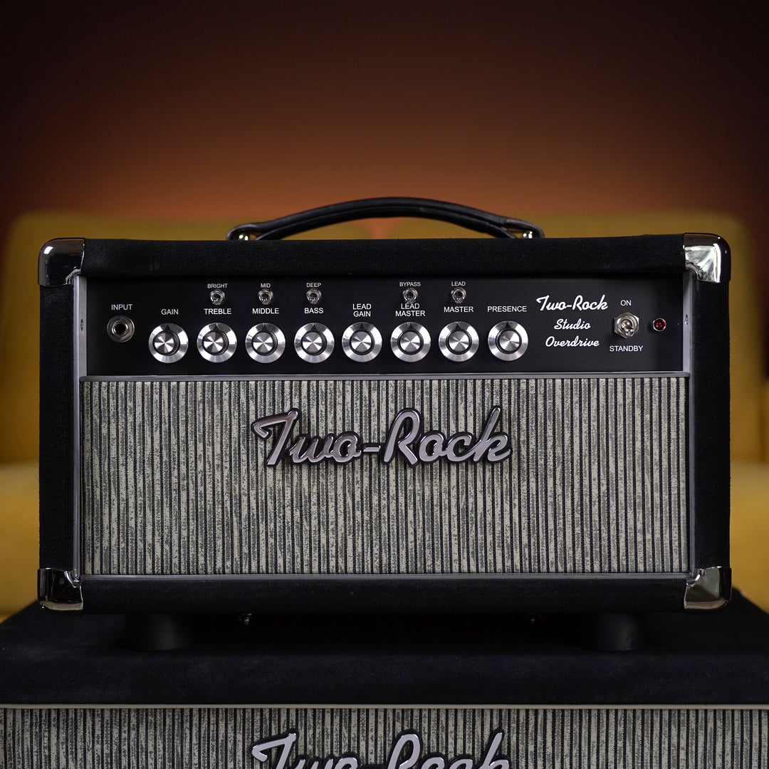 Two-Rock Studio Overdrive Head w/ 1x12 Small Cab - Black Suede