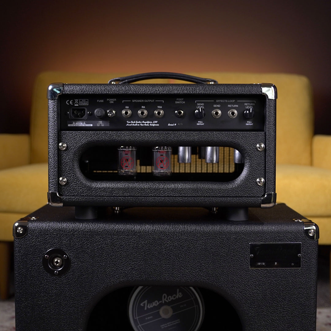 Two-Rock Studio Overdrive Head w/ 1x12 Small Cab - Black Bronco
