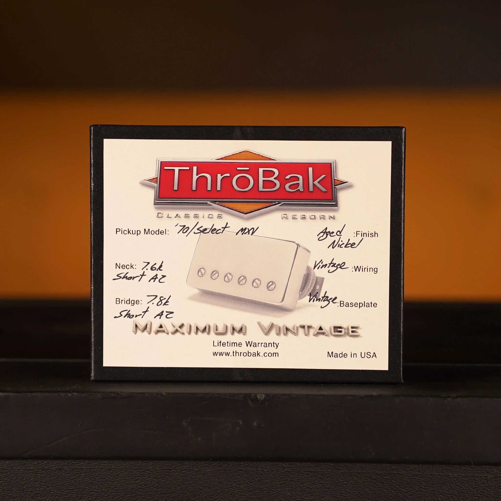 ThroBak Pickups | Boutique Electric Guitar Pickups | PAF Replicas