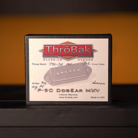 ThroBak P90-DE 9.0K - Black - High Voltage Guitars