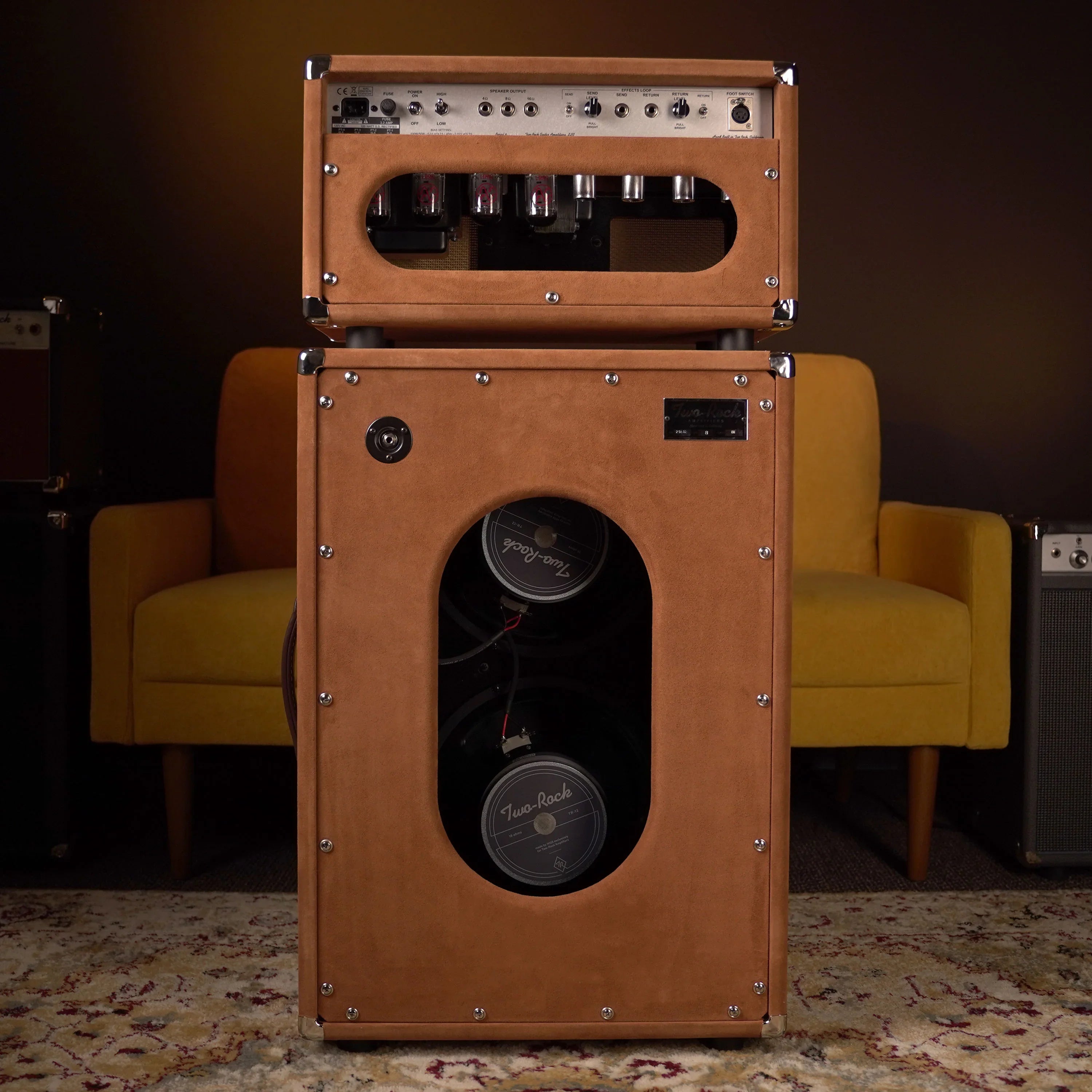 Two-Rock TS1 100w Head w/ 2x12 Cab - Tobacco Suede – High Voltage