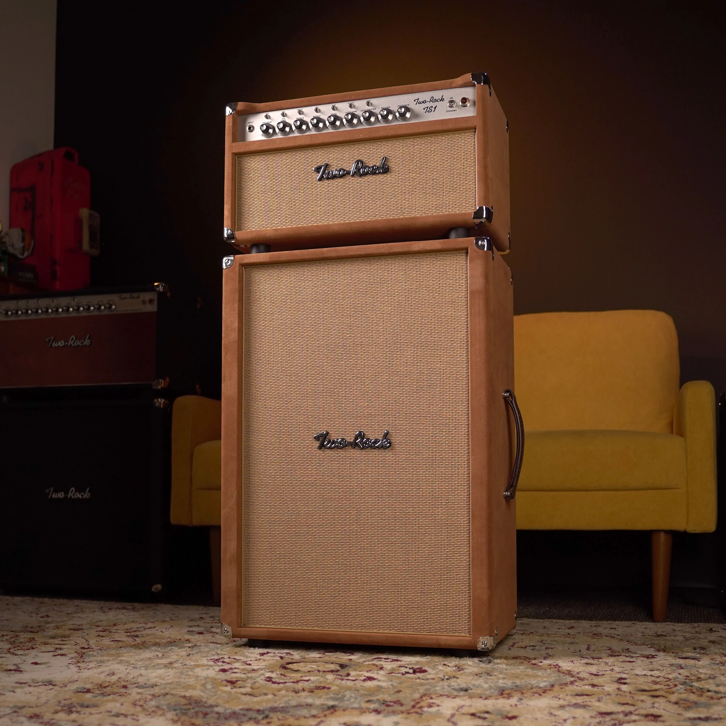 Two-Rock TS1 100w Head w/ 2x12 Cab - Tobacco Suede – High Voltage