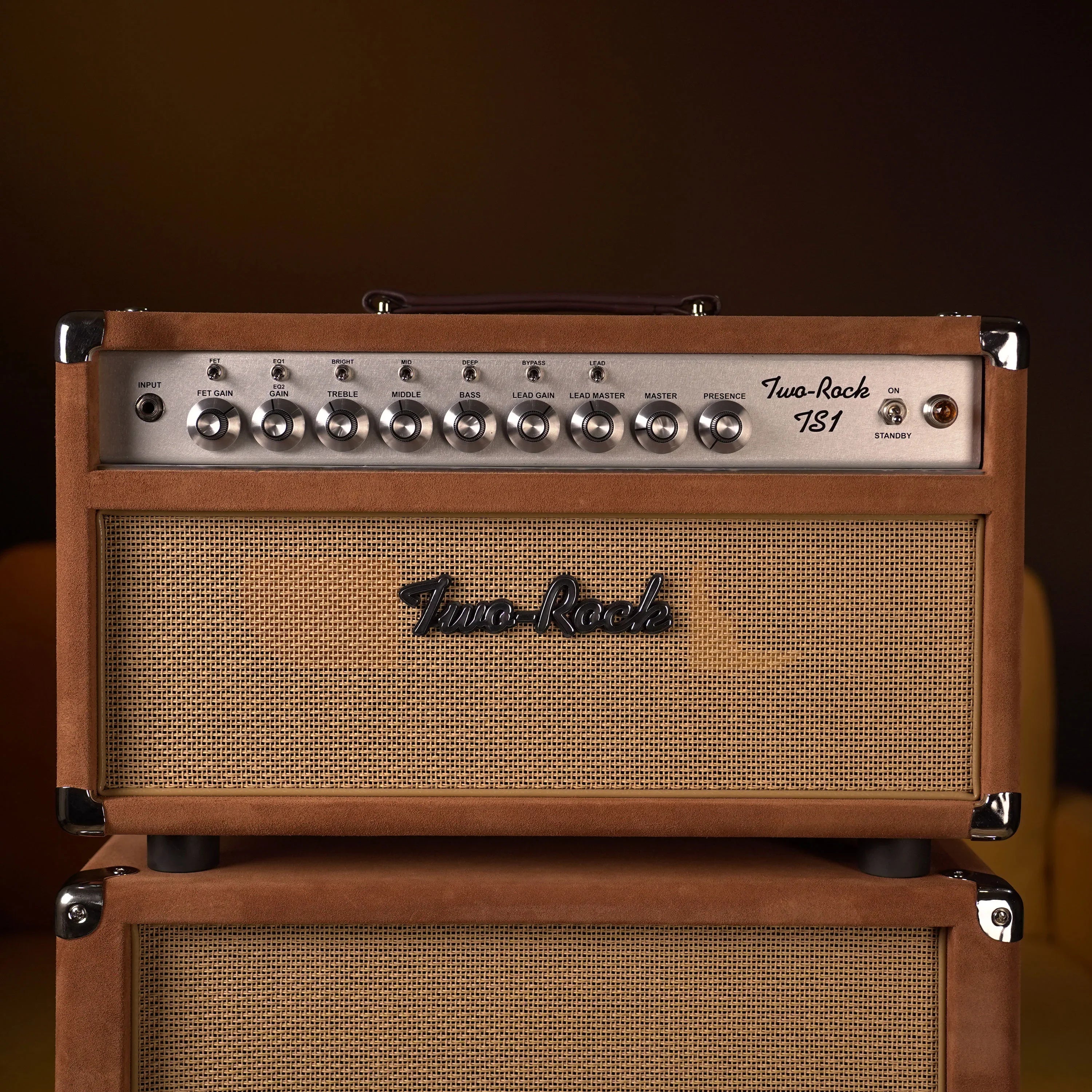 Two-Rock TS1 100w Head w/ 2x12 Cab - Tobacco Suede – High Voltage