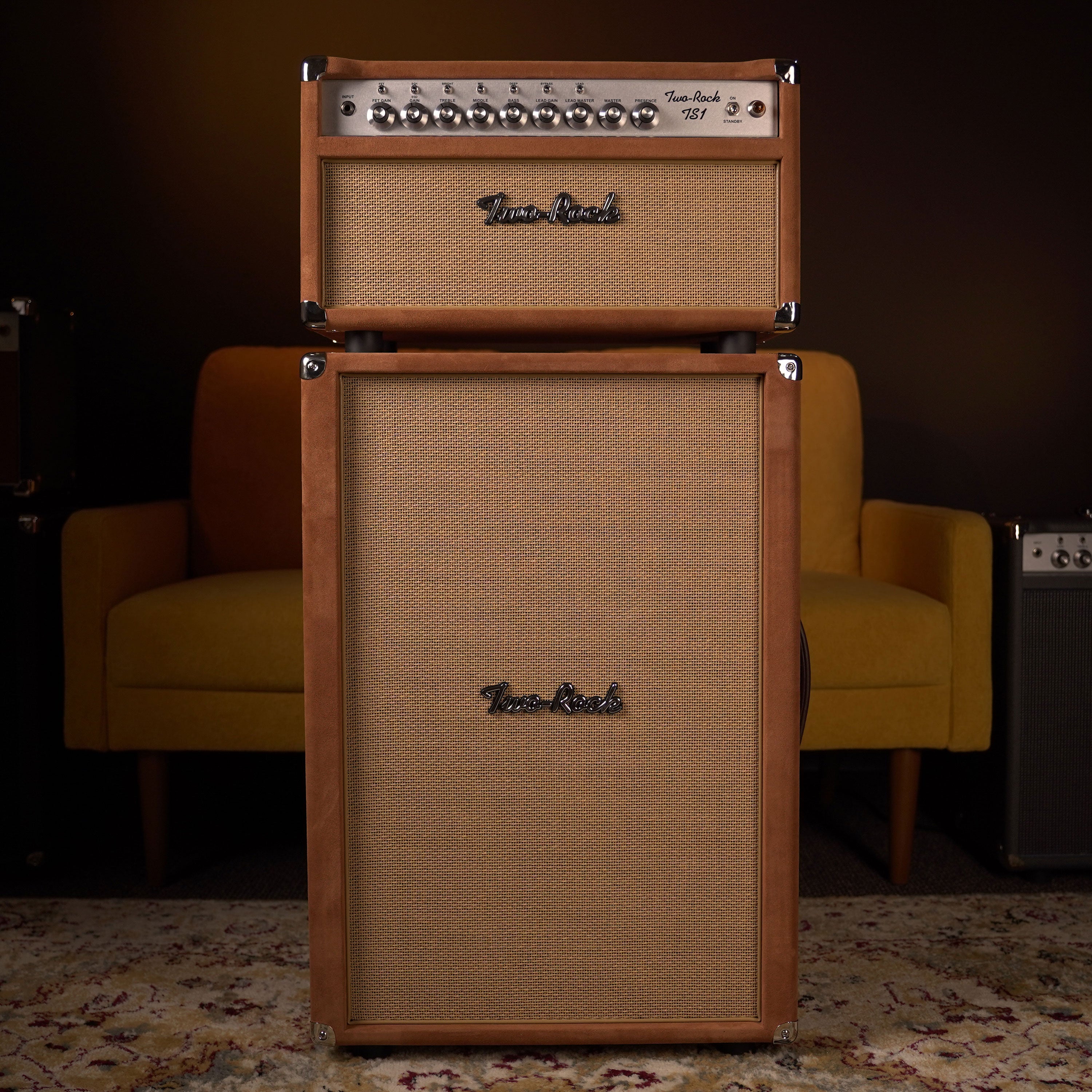 Two-Rock TS1 100w Head w/ 2x12 Cab - Tobacco Suede – High Voltage