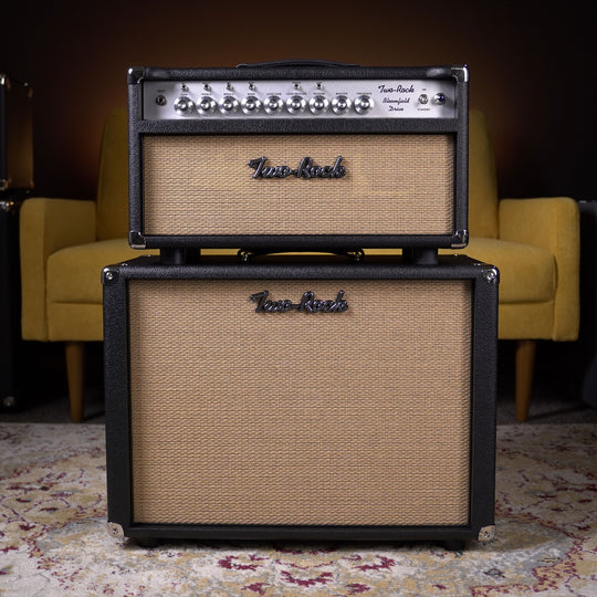 Two-Rock Bloomfield 100w Head and 1x12 Cab - Black Bronco