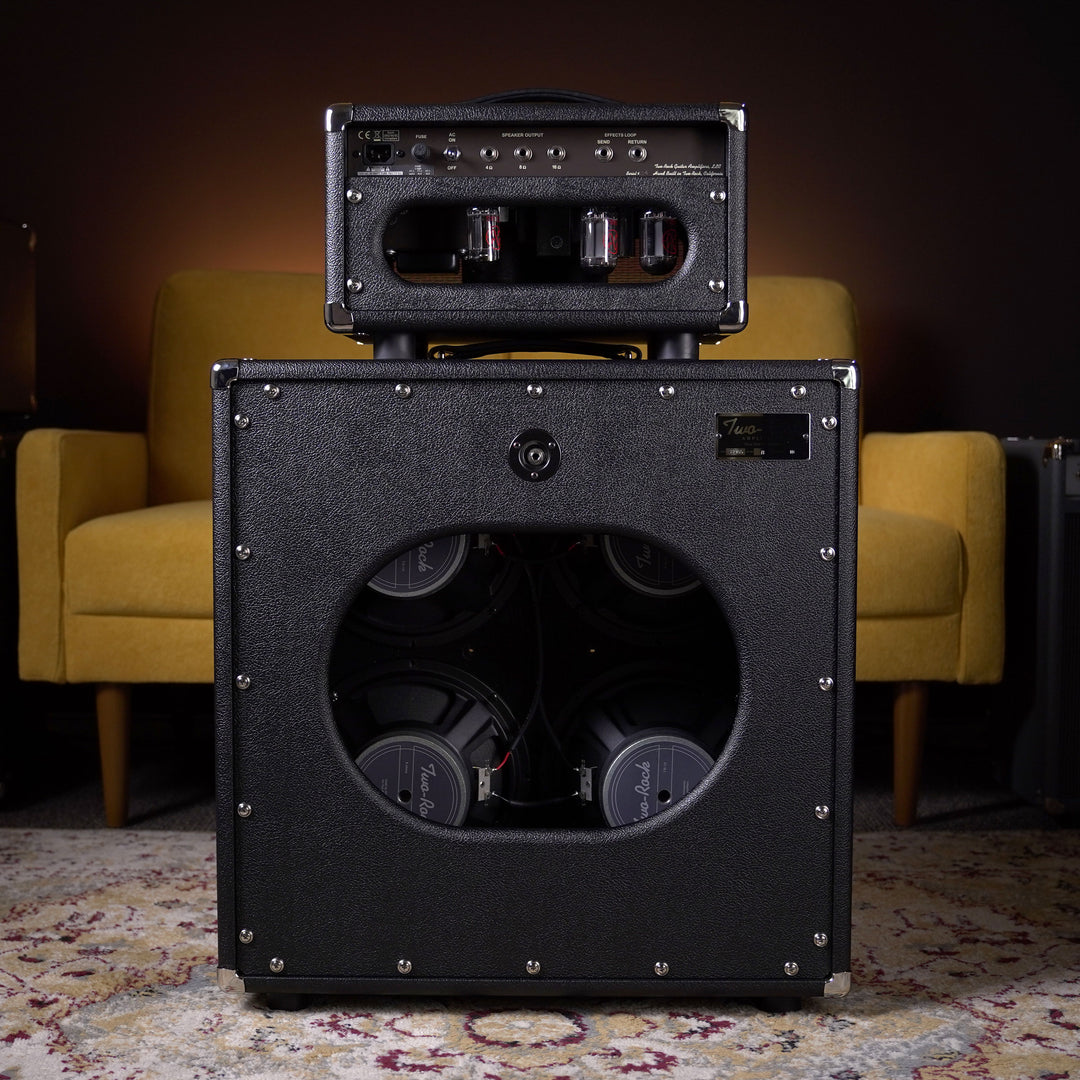 Two-Rock Burnside Head w/ 4x10 Cab - Black Bronco