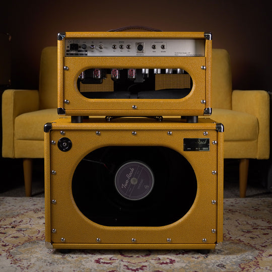 Two-Rock Classic Reverb Signature 40w Head + 1x12 Large Cab - Amber Lacquered Tweed