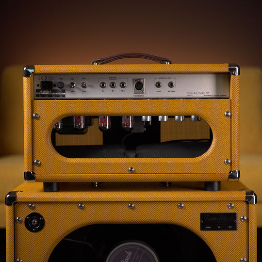 Two-Rock Classic Reverb Signature 40w Head + 1x12 Large Cab - Amber Lacquered Tweed