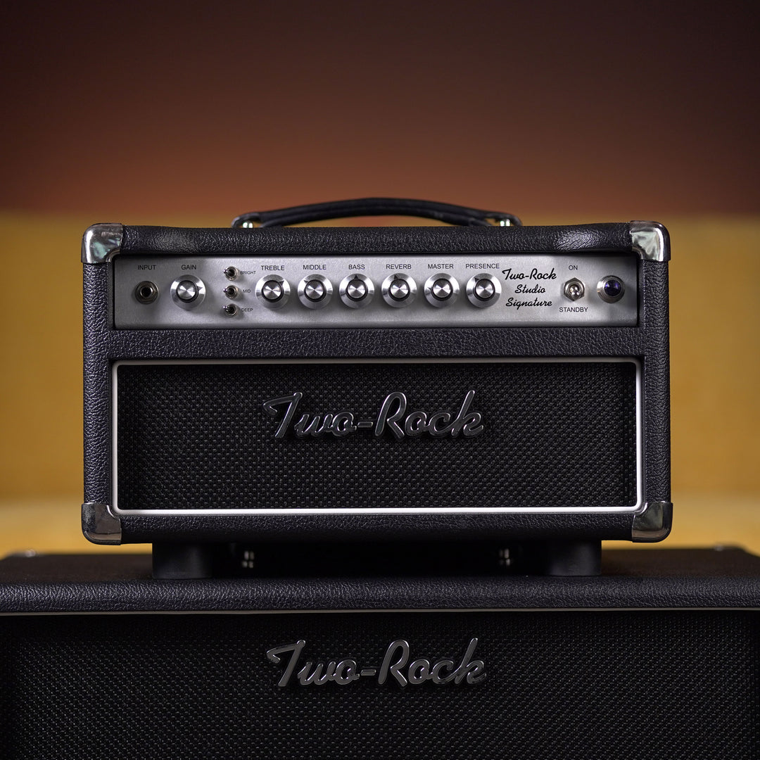2023 Two-Rock Studio Signature Head w/ 1x12 Large Cab - Black Bronco