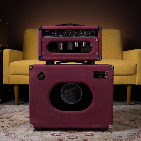 Two-Rock Studio Signature Head w/ 1x12 Small Cab - Burgundy Suede