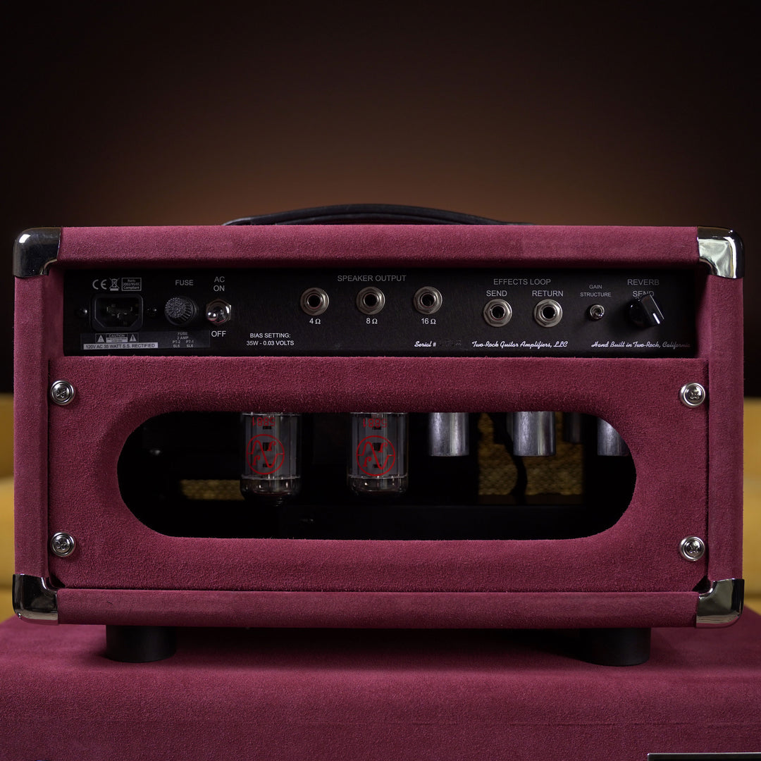 Two-Rock Studio Signature Head w/ 1x12 Small Cab - Burgundy Suede