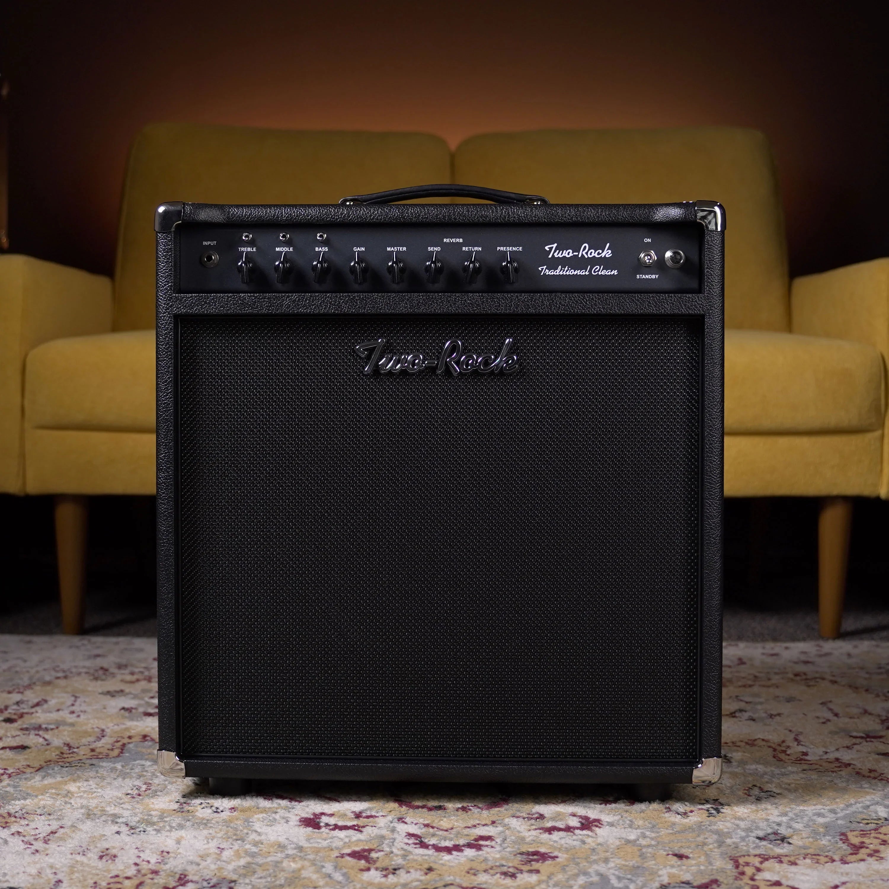 Two-Rock Traditional Clean 100w Combo 1x12 - Black Bronco – High