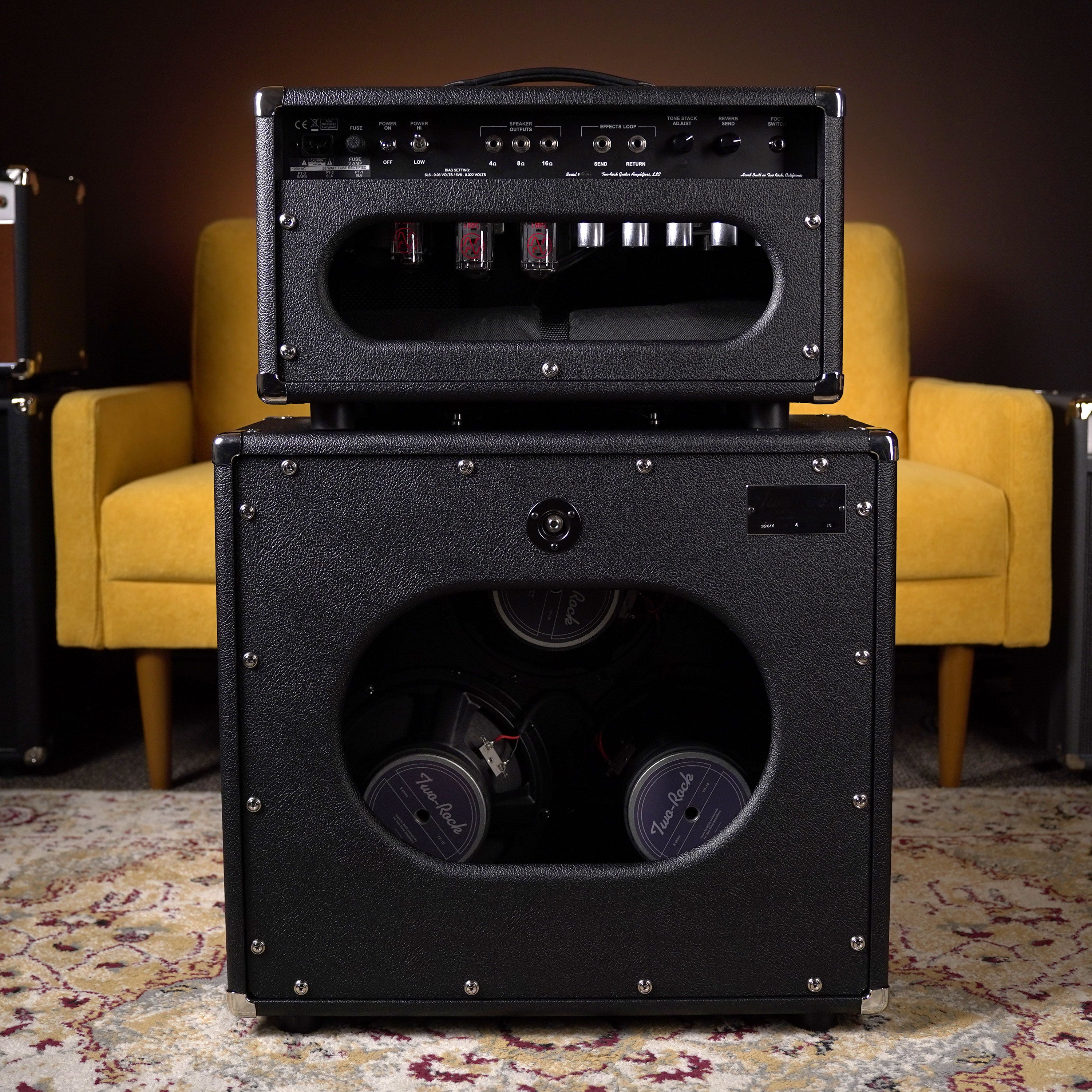 Two-Rock Vintage Deluxe 35w Head w/ 3x10 Cab - Black Bronco – High
