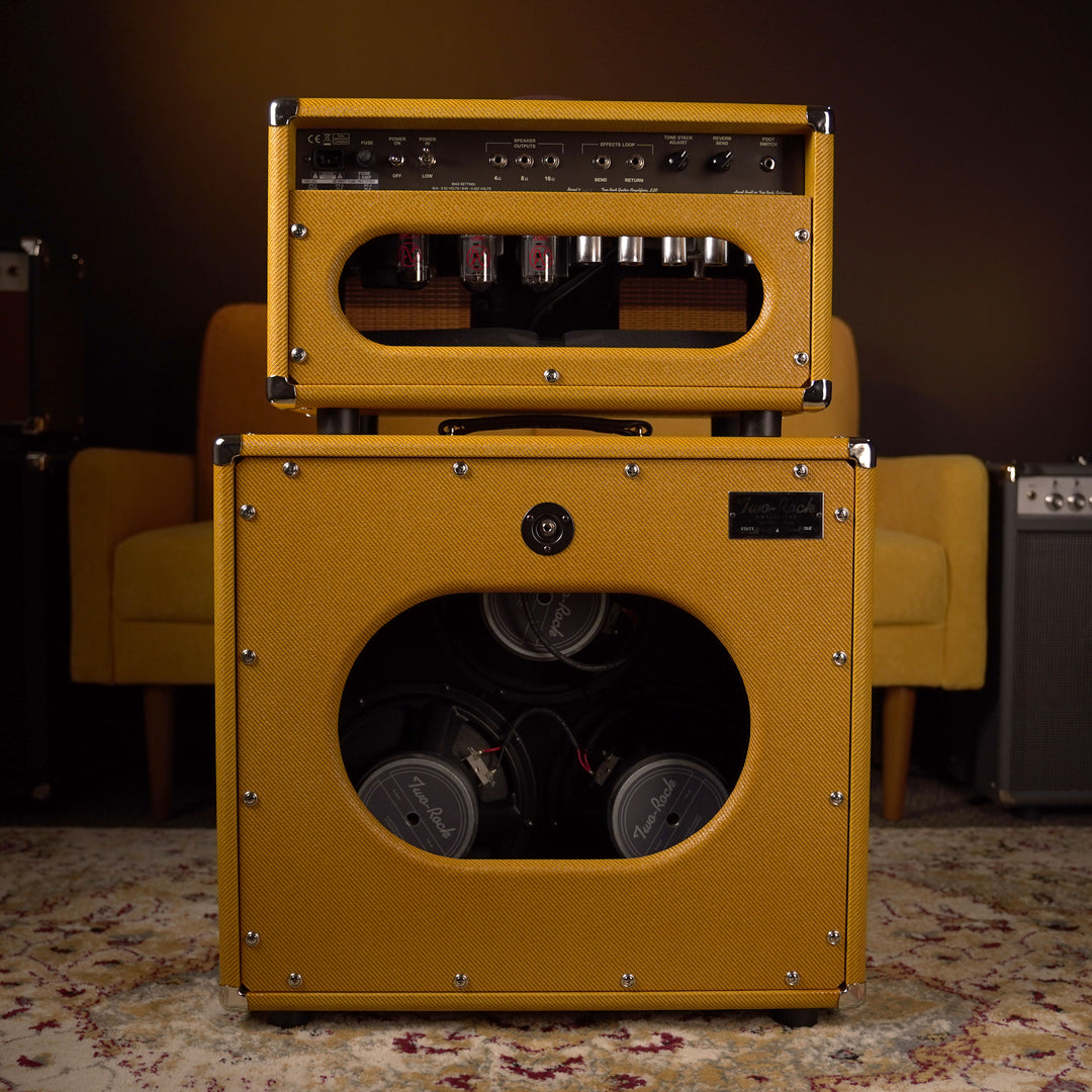 Two-Rock Vintage Deluxe 35w Head w/ 3x10 Cab - Amber Laquered Tweed