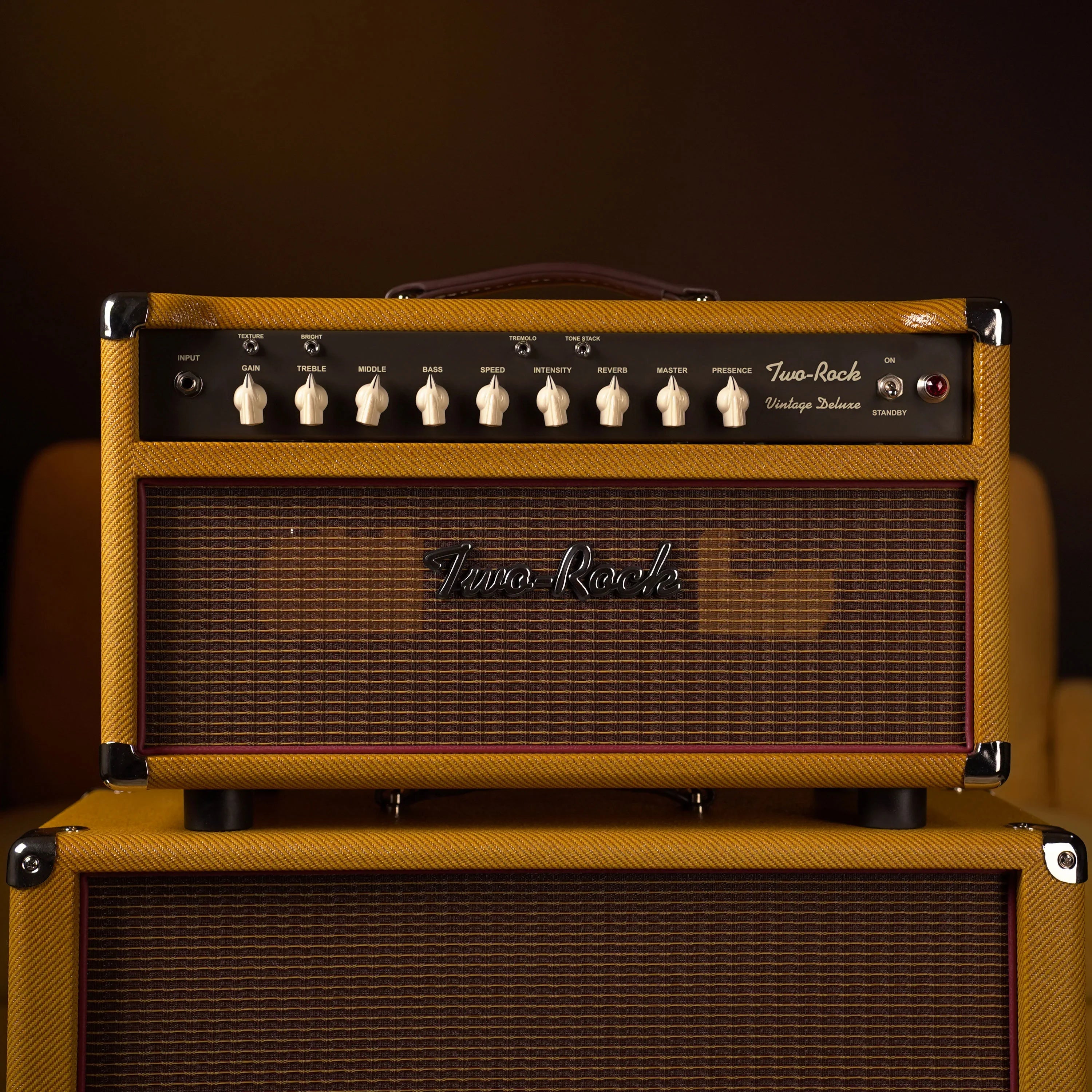 Two-Rock Vintage Deluxe 35w Head w/ 3x10 Cab - Amber Laquered
