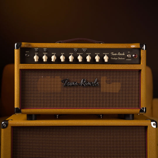 Two-Rock Vintage Deluxe 35w Head w/ 3x10 Cab - Amber Laquered Tweed