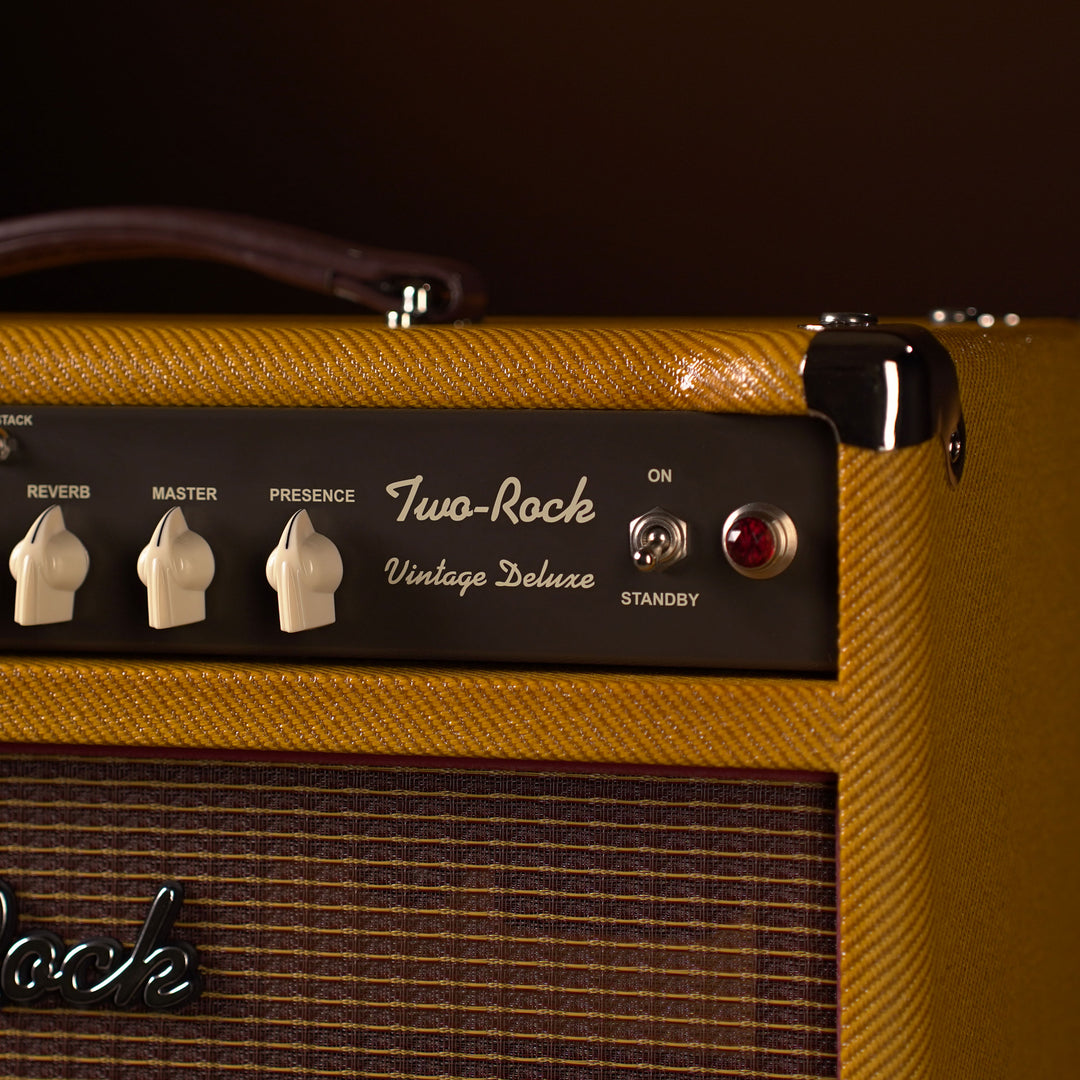 Two-Rock Vintage Deluxe 35w Head w/ 3x10 Cab - Amber Laquered Tweed