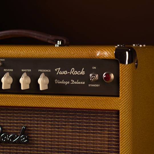 Two-Rock Vintage Deluxe 35w Head w/ 3x10 Cab - Amber Laquered Tweed